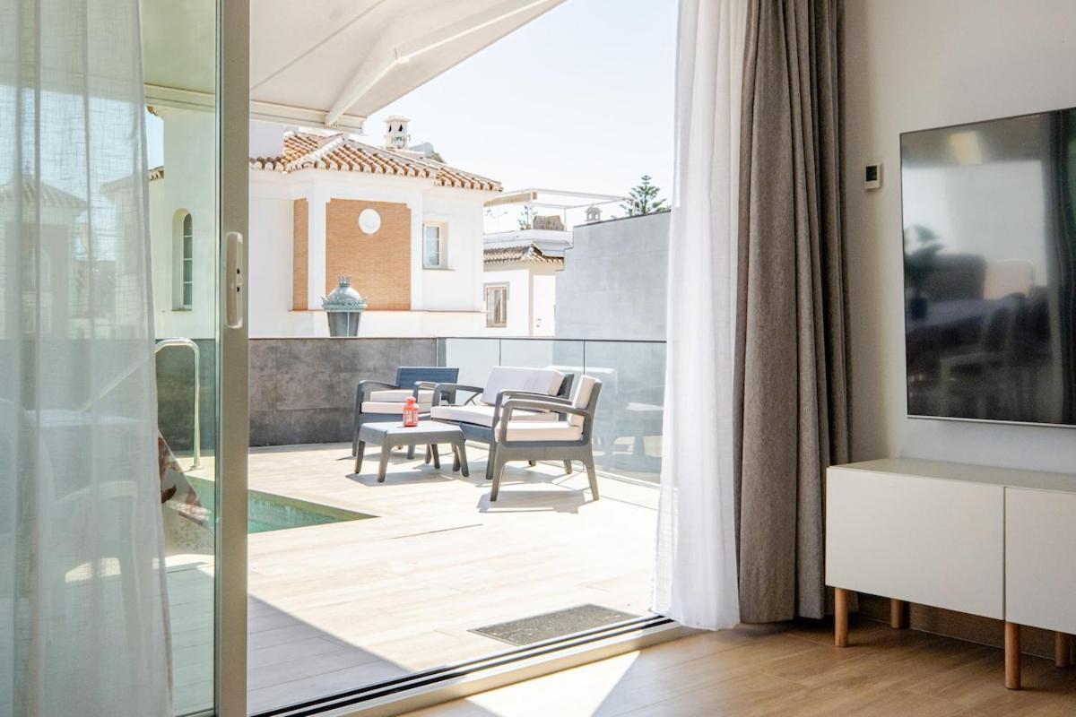 Villa Antonia Mar - Private & Heated Pool - Punta Lara Nerja Kültér fotó