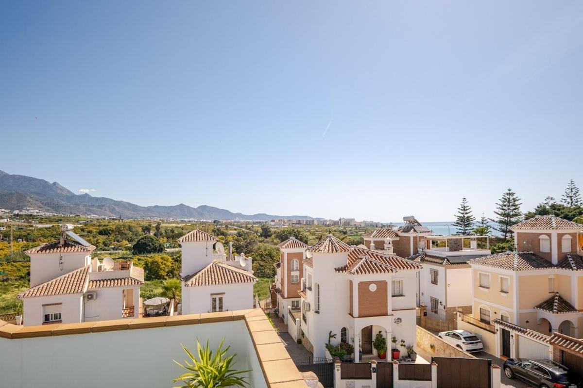 Villa Antonia Mar - Private & Heated Pool - Punta Lara Nerja Kültér fotó